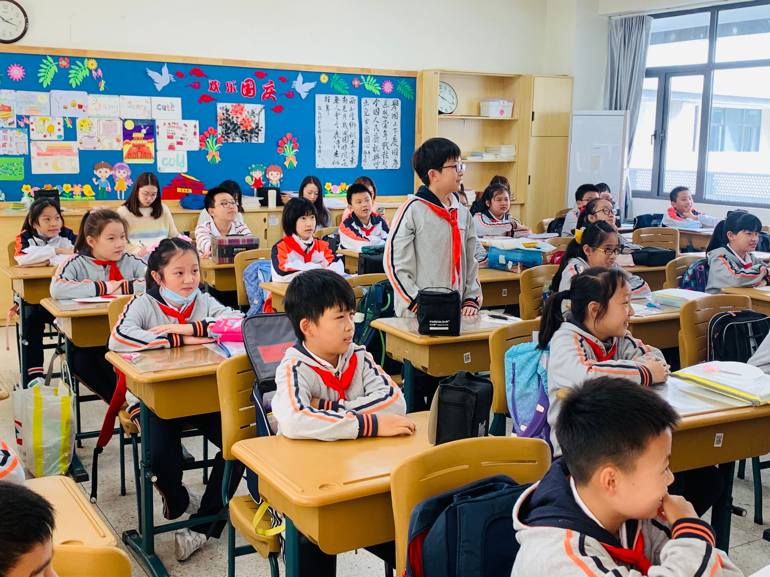 上课教室-校园风貌|北京市朝阳区北外附校双语学校